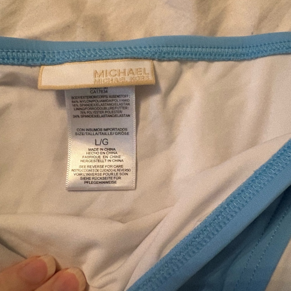 Michaels Light Blue Bikini Set - Picture 2 of 4